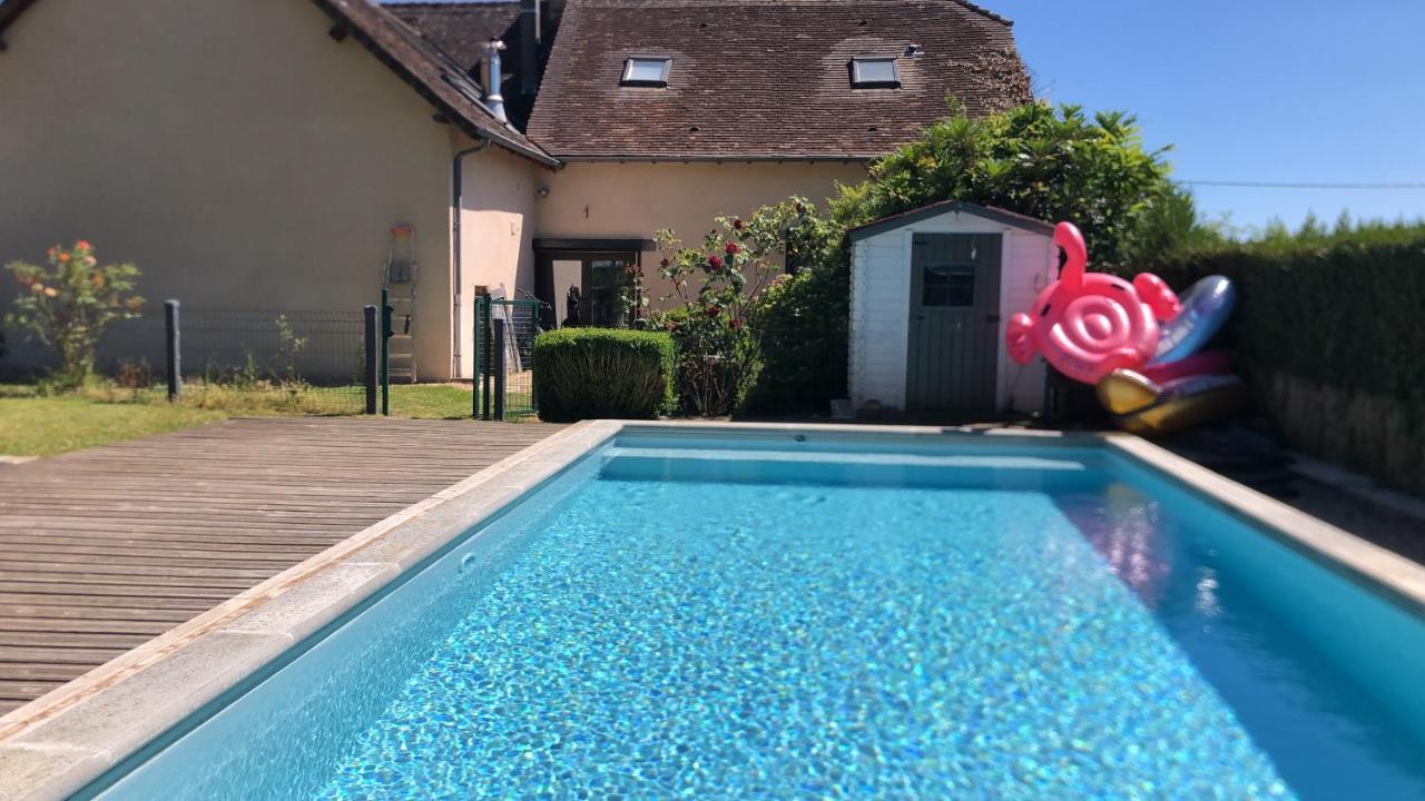 Villa Gite De Charme En Dordogne Avec Piscine Et Jardin Jumilhac-le-Grand Exterior foto